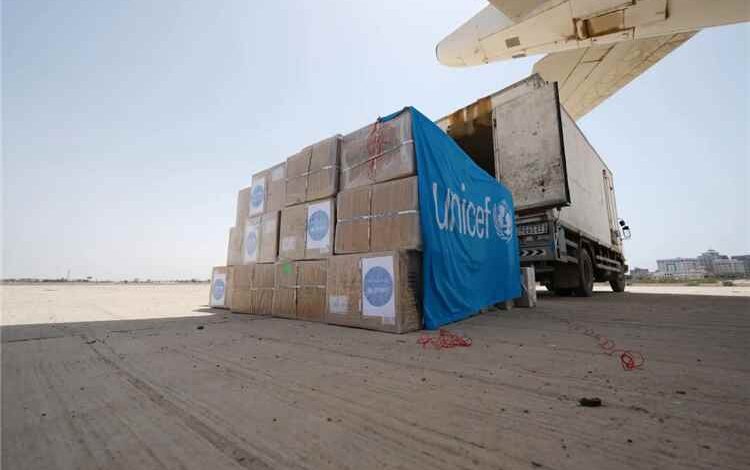 يونيسف: وصول أكثر من 441 ألف جرعة لقاح إلى عدن لدعم التحصين الروتيني في اليمن