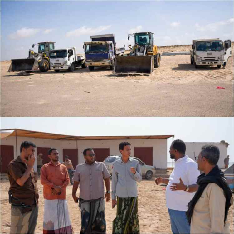 جوبان وبن شملان يدشنان أعمال تهيئة وتنظيف ساحل شحير استعداداً لموسم البلدة