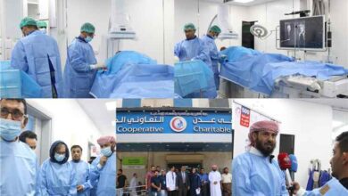 500 قلب على موعد مع الحياة.. انطلاق المرحلة العلاجية للمخيم الخيري الخامس للقسطرة القلبية في عدن