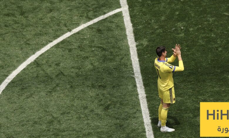 كورتوا يوجه رسالة قوية للاعبي ريال مدريد بعد السقوط أمام إسبانيا