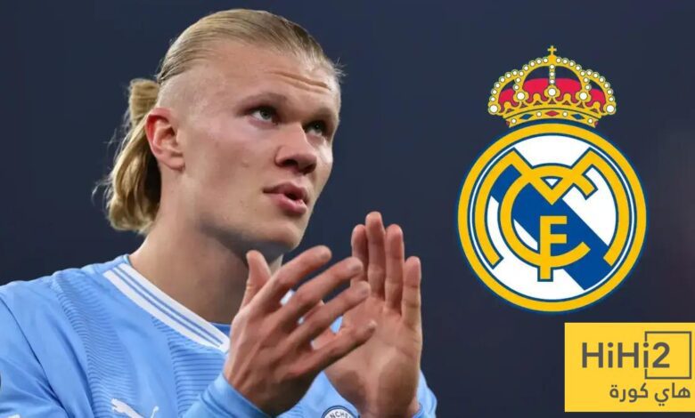 موعد انتقال هالاند إلى ريال مدريد
