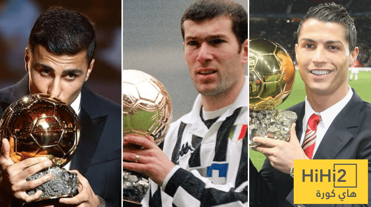 هل يعيد ريال مدريد مع رودري ما فعله مع زيدان ورونالدو؟