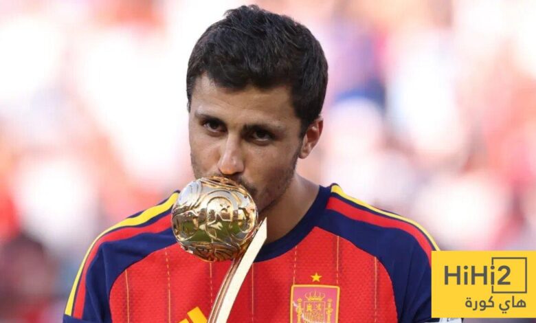 مانشستر يونايتد المستفيد الأول لإنتقال رودري إلى ريال مدريد