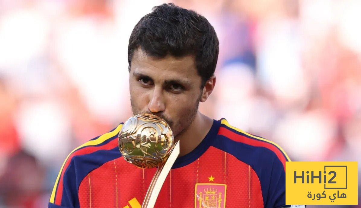 مانشستر يونايتد المستفيد الأول لإنتقال رودري إلى ريال مدريد
