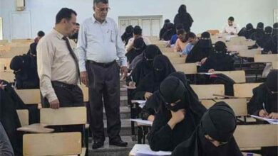 أجواء مستقرة تواكب امتحانات العلوم الإدارية بجامعة عدن
