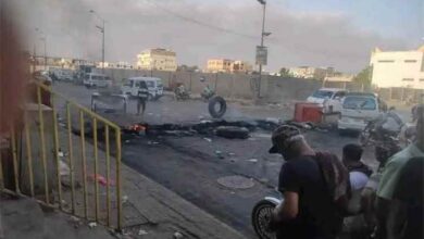 أعمال شغب وفوضى تعطل الحركة في حوطة لحج