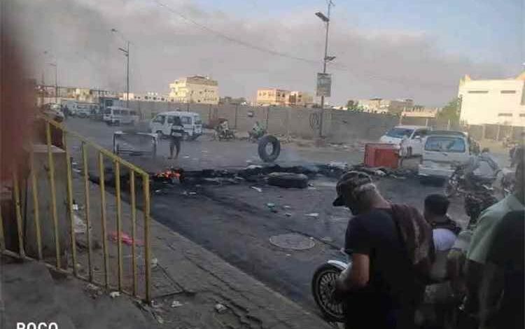 أعمال شغب وفوضى تعطل الحركة في حوطة لحج