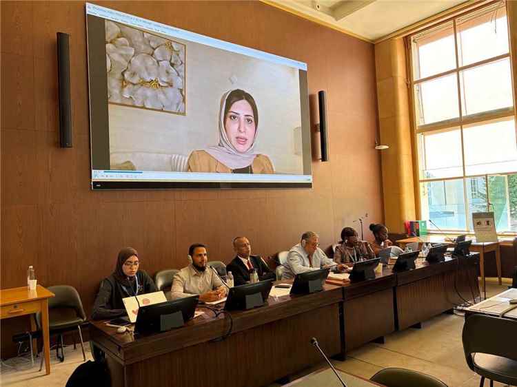 إيمان حُميد تستعرض معاناة المرأة اليمنية في ندوة دولية بمجلس حقوق الإنسان في جنيف