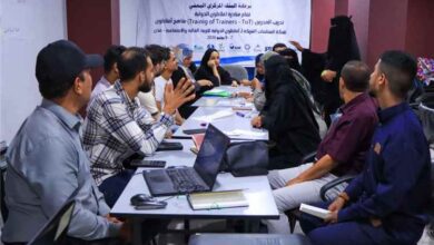 اختتام برنامج تدريب المدربين على مناهج أفلاطون الدولية في عدن بمشاركة شركاء الشبكة في اليمن