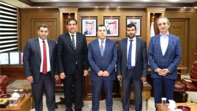 الأردن..نائب رئيس جامعة إقليم سبأ يبحث مع رئيس جامعة البلقاء التطبيقية آفاق التعاون الأكاديمي المشترك