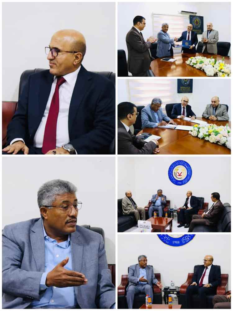 الأكاديمية العربية والبنك الأهلي اليمني يوقعان اتفاقية لتمويل النسخة الثانية من جائزة الأكاديمية للبحث العلمي