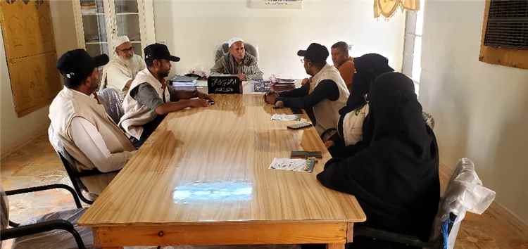 الأمين العام للمجلس المحلي بمديرية القطن يلتقي وفدًا من مؤسسة عقول خضراء التنموية الزراعية