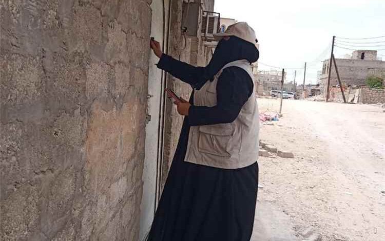الباحثات الميدانيات يواصلن تنفيذ أعمال الفترة (17) من مسح ميزانية الأسرة في مديرية الغيضة بمحافظة المهرة