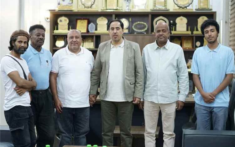 البكري يلتقي رئيس اتحاد بناء الأجسام ويطّلع على اخر ترتيبات بطولة الجمهورية للمحافظات