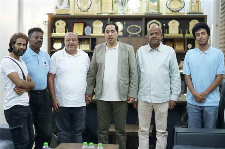 البكري يلتقي رئيس اتحاد بناء الأجسام ويطّلع على اخر ترتيبات بطولة الجمهورية للمحافظات