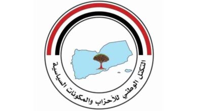 التكتل الوطني يدين هبوط طائرة إيرانية في صنعاء ويطالب برد حازم