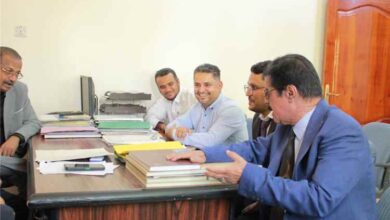 الجماعي يتفقد اللجنة التحكيمية العمالية ومركز الصحة والسلامة المهنية بوادي حضرموت ويؤكد دعم الوزارة لتطوير الأداء المؤسسي