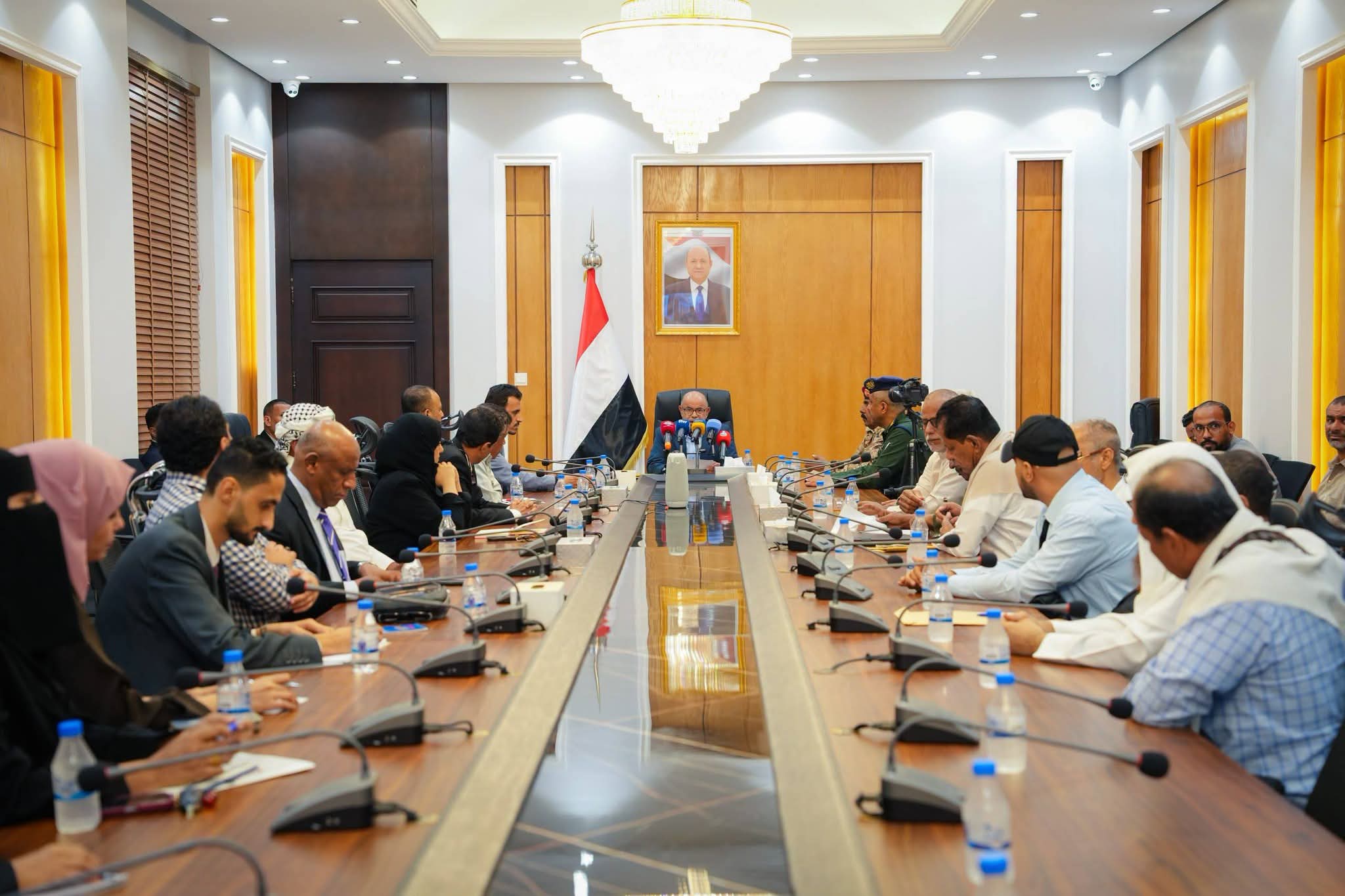 الخنبشي يترأس أولى جلسات المجلس التنسيقي الأعلى للقوى والمكونات السياسية والمجتمعية الحضرمية