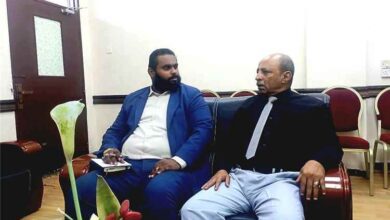 الدكتور الصولبة يزور هيئة مستشفى الجمهورية ويلتقي بمديرها العام الدكتور السقاف