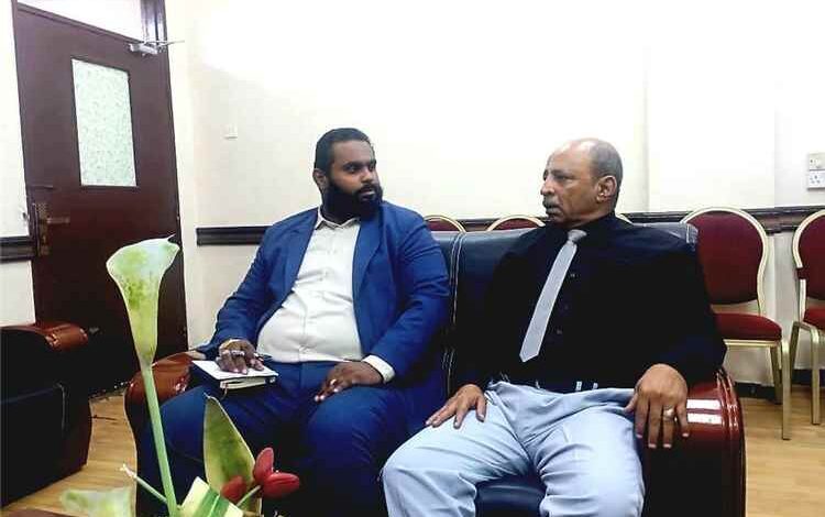 الدكتور الصولبة يزور هيئة مستشفى الجمهورية ويلتقي بمديرها العام الدكتور السقاف