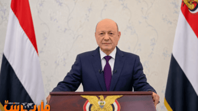 الرئيس العليمي: تحرك مشترك مع التحالف والمجتمع الدولي لردع الحوثيين وتأمين الممرات المائية