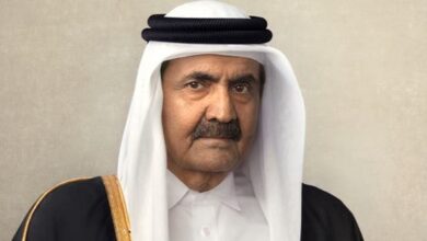 الرئيس العليمي يعزي أمير قطر في وفاة والده