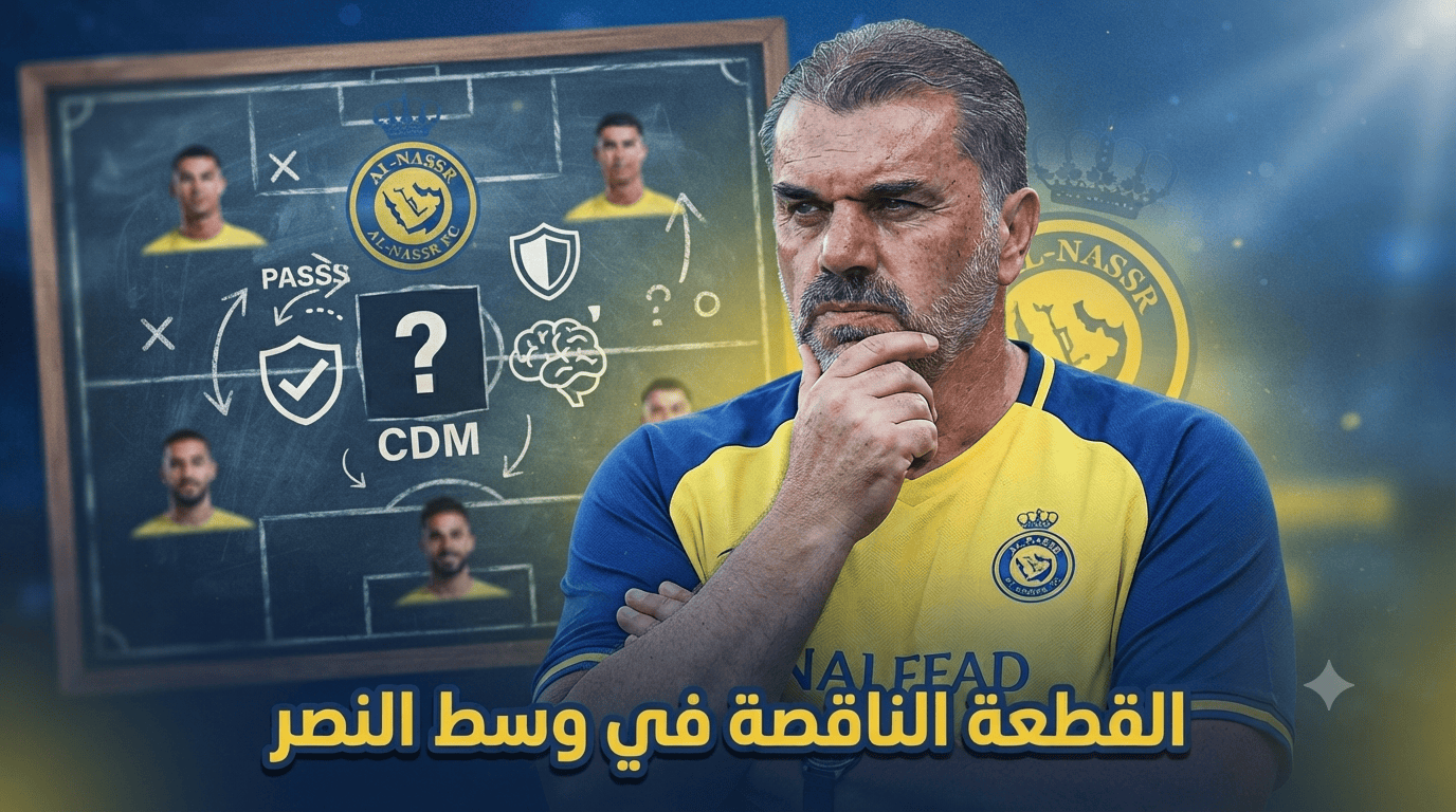 القطعة الناقصة التي تبحث عنها إدارة النصر في وسط الملعب