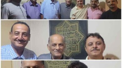 القيادي محمد علي أحمد يستقبل كوكبة من الشخصيات السياسية والاجتماعية والإعلامية من مختلف المحافظات الجنوبية