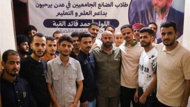 المحافظ القبّة يزور السكن الجامعي لأبناء الضالع في العاصمة عدن