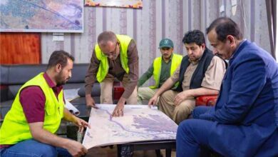 المحافظ بن الوزير يؤكد أهمية الدراسات الهندسية لحواجز تغذية المياه الجوفية ويشدد على تسريع المعالجات لمواجهة شح المياه