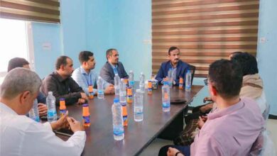 المحافظ بن الوزير يفتتح فرع المجلس اليمني للتخصصات الطبية بمحافظة شبوة