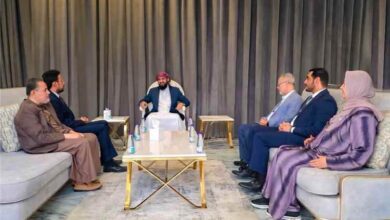 المحرّمي يستقبل قيادة هيئة التشاور والمصالحة لمناقشة تداعيات التصعيد الحوثي والإجراءات الحكومية