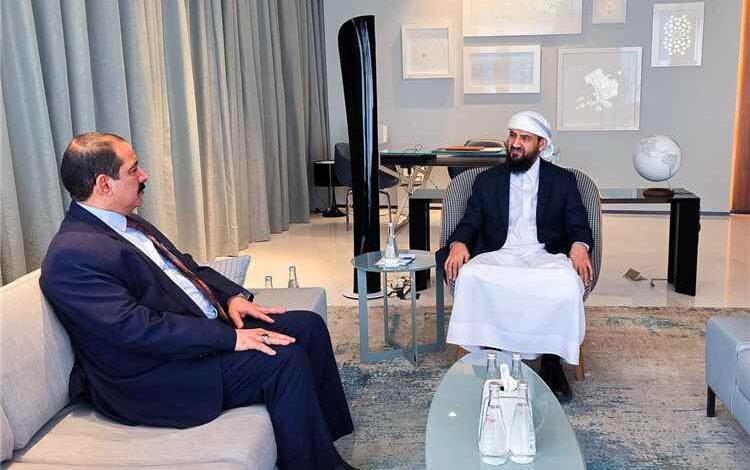 المحرّمي يستقبل وزير الداخلية ويطّلع على مستجدات الأوضاع الأمنية