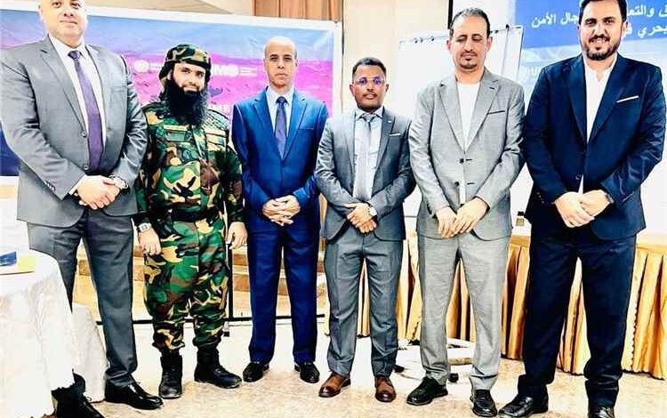 المقدم مياس الجعدني يشارك في اللقاء الوطني الرابع لتعزيز الأمن البحري في عدن