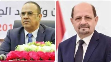 الميسري يتلقى إتصال من رئيس الوزراء الدكتور شائع محسن الزنداني