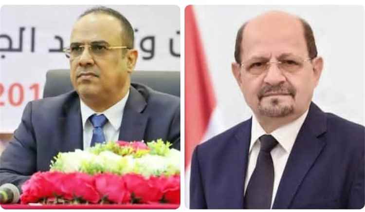 الميسري يتلقى إتصال من رئيس الوزراء الدكتور شائع محسن الزنداني
