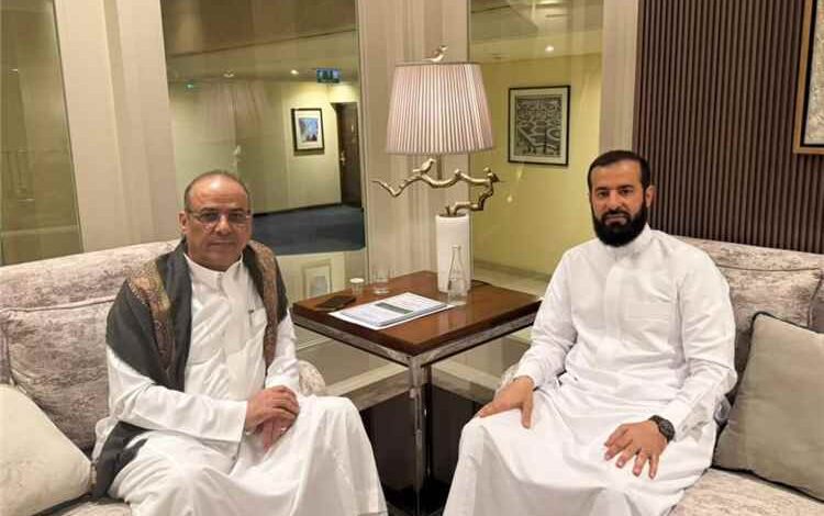 الميسري يستقبل محافظ أبين الدكتور مختار الرباش