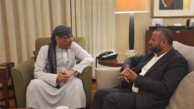 الميسري يستقبل محافظ محافظة الضالع اللواء أحمد القبة