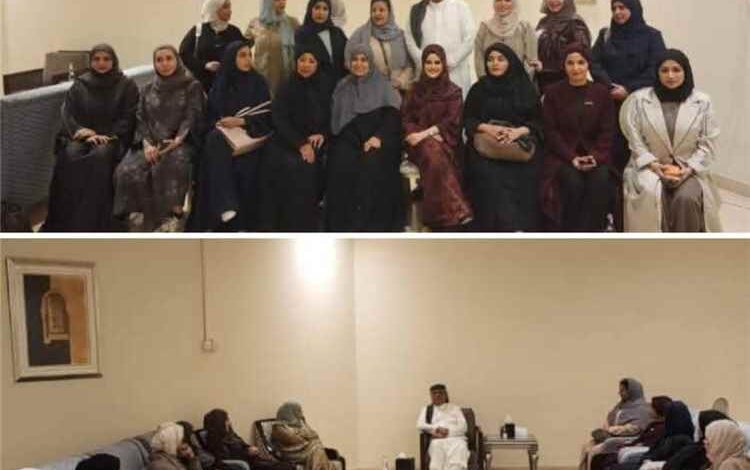 الميسري يستقبل وفداً نسائي من القيادات والناشطات