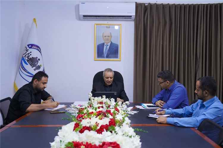 الوزير اليافعي يبحث مع شركاء دوليين أوضاع الصندوق الاجتماعي للتنمية