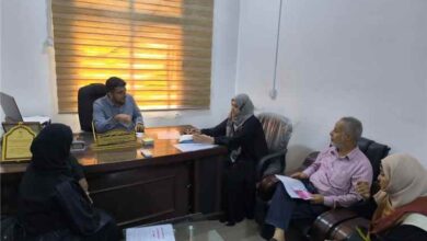 الوكيل الحيدري يناقش مع مؤسسة مكافحة السرطان بعدن سبل تعزيز الشراكة والتعاون