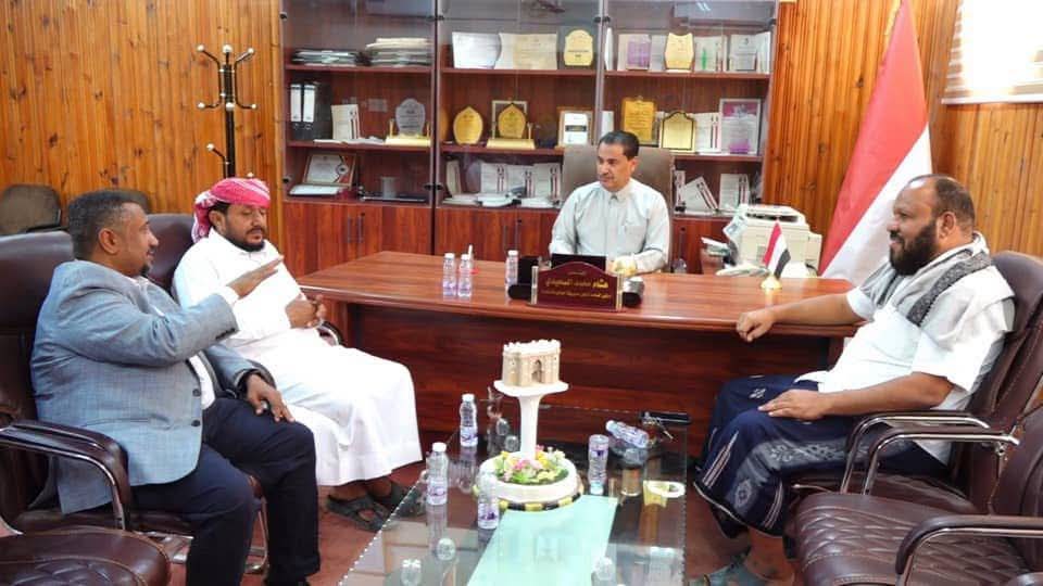 الوكيل السعيدي يبحث تطوير العمل التعاوني ودعم تسويق المنتجات الزراعية بحضرموت