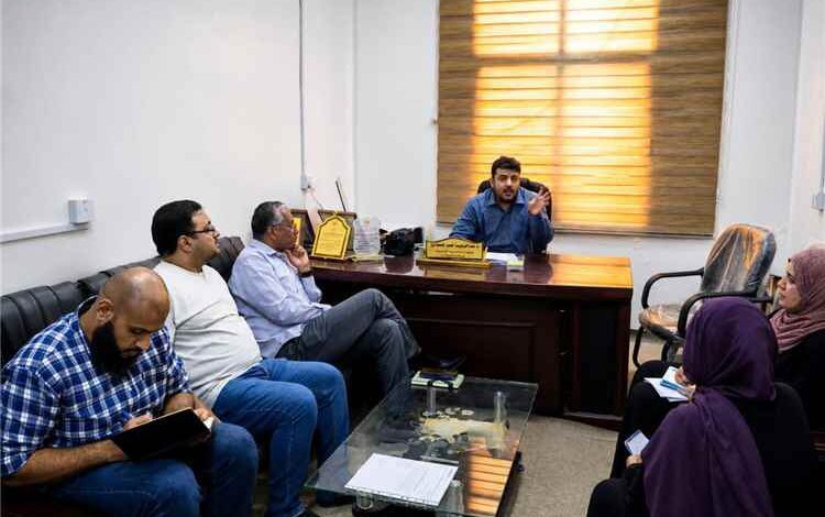 الوكيل المساعد لقطاع السكان يلتقي منظمة مهاد لمناقشة مشروع بناء القدرات