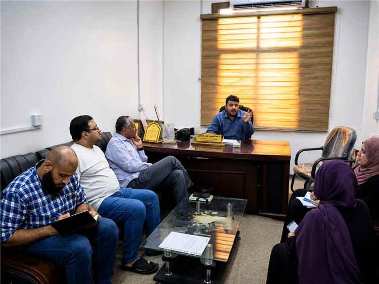 الوكيل المساعد لقطاع السكان يلتقي منظمة مهاد لمناقشة مشروع بناء القدرات