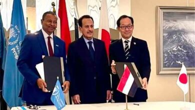 اليابان وبرنامج الأغذية العالمي يوقعان منحة لدعم الأمن الغذائي في اليمن