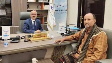 اليوسفي يزور مكتب الخطوط الجوية اليمنية بعدن