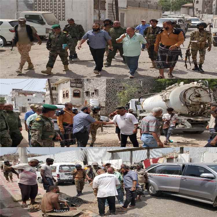 بتوجيهات مدير عام مديرية التواهي.. انطلاق حملة شاملة لتنظيف وتأهيل الخطوط الرئيسية لشبكة الصرف الصحي
