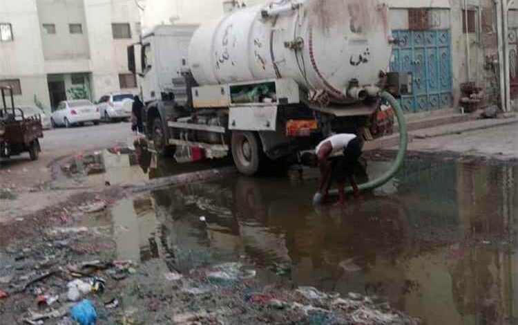 بتوجيهات هاني اليزيدي.. معالجة انسداد وطفح مياه الصرف الصحي في المدينة التقنية بالمنصورة