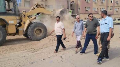 بدء تنفيذ مشروع تطوير المساحة الترابية بمدينة إنماء الجديدة على مساحة 8300 متر مربع