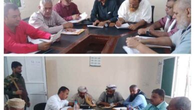 برئاسة مأمور الحوطة.. فتح مظاريف سبعة مشاريع خدمية ممولة من السلطة المحلية بالمديرية